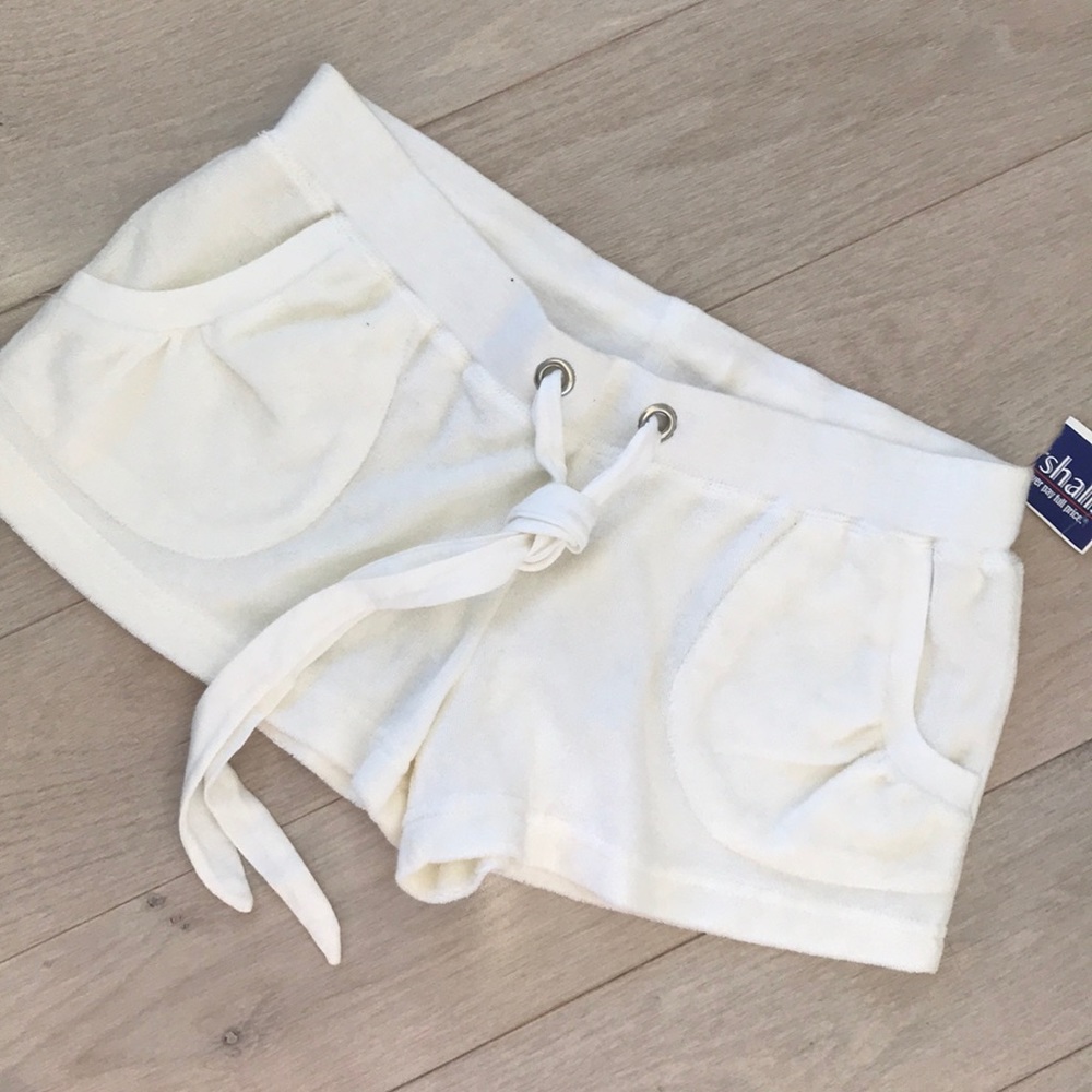 New with tags white shorts
